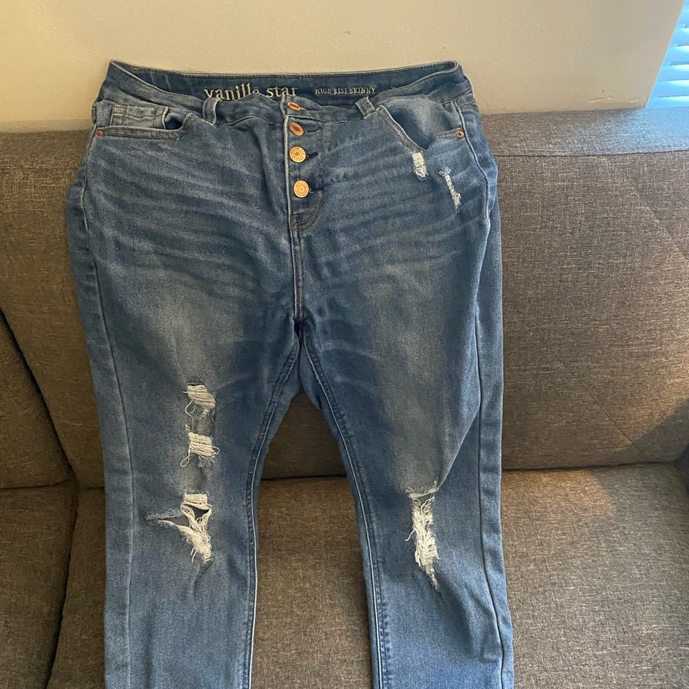 High rise skinny